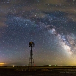 Windmill and Milky Way